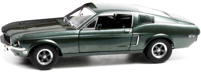 Колекционерски модел Greenlight Ретро: Автомобили - Ford Mustang GT Fastback (Highland Green) (1968)