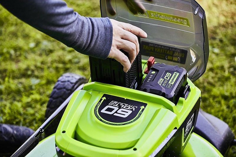 Безжична косачка за трева със задвижване 60V 4Ah 51 см Greenworks GD60LM51SPK4 - 2514307UB