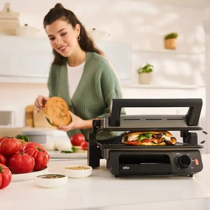 Грил BRAUN CG 5010I MultiGrill 5 Contact grill 2000W