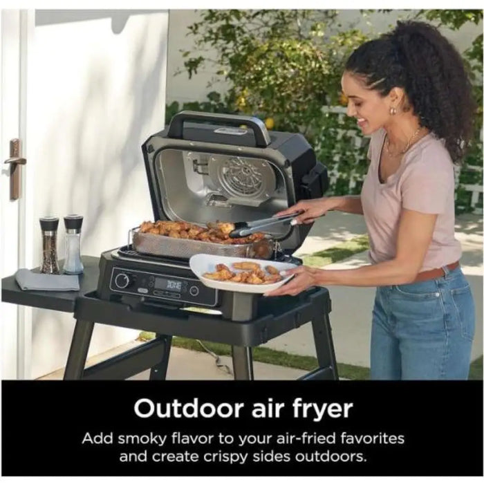 Грил NINJA OG850 Pro XL 4-in-1 Grill BBQ smoke Air Fry &