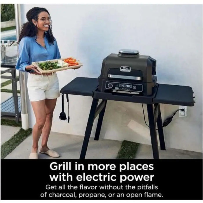 Грил NINJA OG850 Pro XL 4-in-1 Grill BBQ smoke Air Fry &
