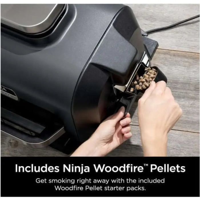 Грил NINJA OG850 Pro XL 4-in-1 Grill BBQ smoke Air Fry &