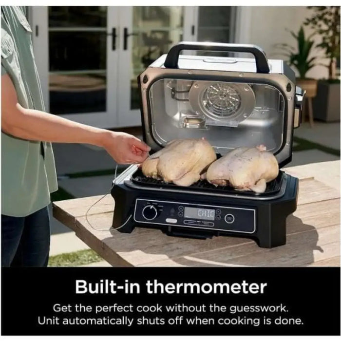 Грил NINJA OG850 Pro XL 4-in-1 Grill BBQ smoke Air Fry &