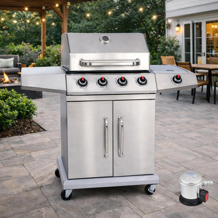 ГАЗОВО БАРБЕКЮ GRILL KING 4+1 ГОРЕЛКИ