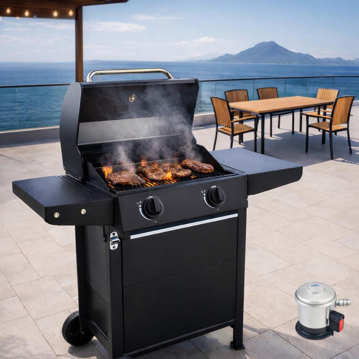 ГАЗОВО БАРБЕКЮ GRILL KING 2 ГОРЕЛКИ