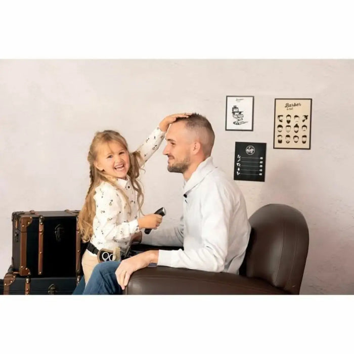 Грим Комплект за Деца Smoby BARBER & CUT BELT Черен