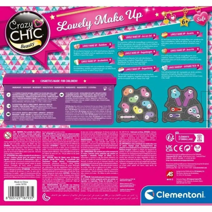 Грим Комплект за Деца Clementoni Crazy Chic Beauty Lovely
