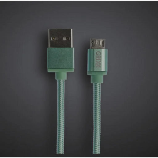 GRIXX Микро USB кабел 1м Green