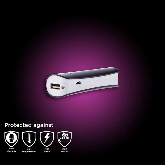 Grixx Външна батерия 2600mAh Black