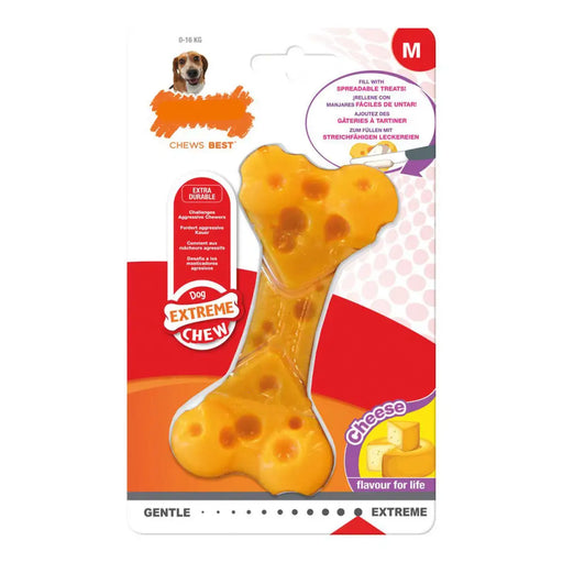 Гризалка за кучета Nylabone Dura Chew Сирене Размер М Найлон