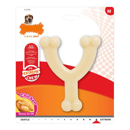 Гризалка за кучета Nylabone Extreme Chew Wishbone Размер М