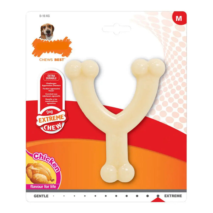 Гризалка за кучета Nylabone Extreme Chew Wishbone Размер М