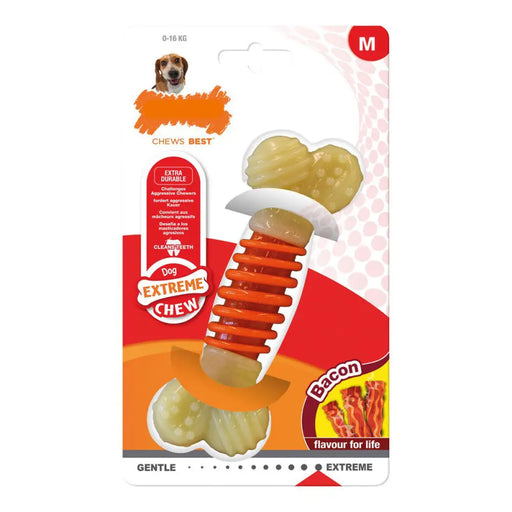 Гризалка за кучета Nylabone Extreme Chew Pro Action Bacon