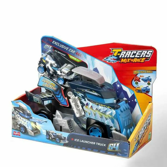 грънчар Magicbox Launcher Truck T-Racers Mix ’N Race 10 x