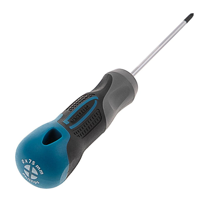 ОТВЕРТКА КРЪСТАТА PH0 75MM GROSS