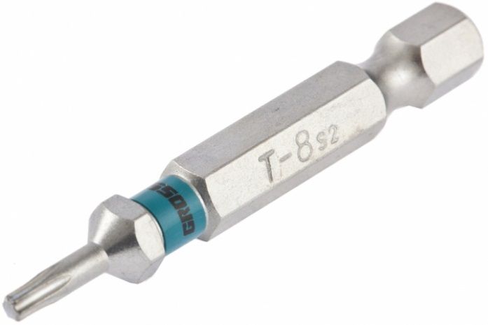 Комплект битове Gross - TORX 8, 50 mm, S2, 10 броя