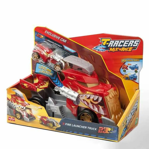 грънчар Magicbox Launcher Truck T-Racers Mix ’N Race 10 x
