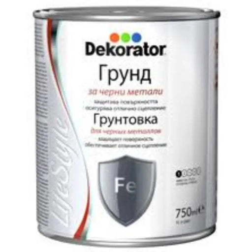 ГРУНД АЛК.СИВ 0,75Л ДЕКОРАТОР
