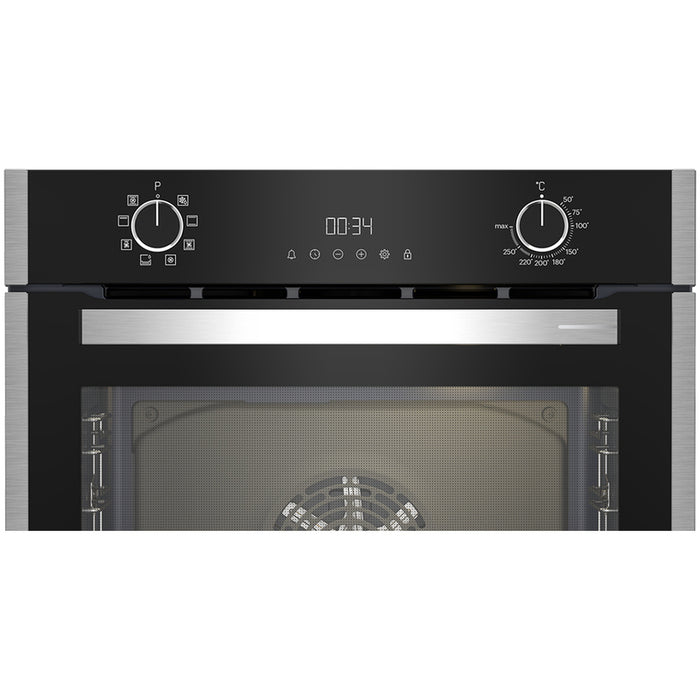 Фурнa за вграждане GRUNDIG GEBM 19300 BC 72 L, А+, КАТАЛИТИЧНИ ПАНЕЛИ, ТЕЛЕСКОПИЧНА СИСТЕМА, ПЛАВНО ЗАТВАРЯНЕ