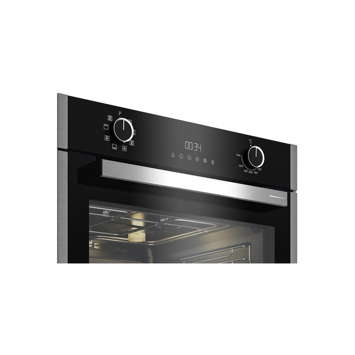 Фурнa за вграждане GRUNDIG GEBM 19300 BC 72 L, А+, КАТАЛИТИЧНИ ПАНЕЛИ, ТЕЛЕСКОПИЧНА СИСТЕМА, ПЛАВНО ЗАТВАРЯНЕ