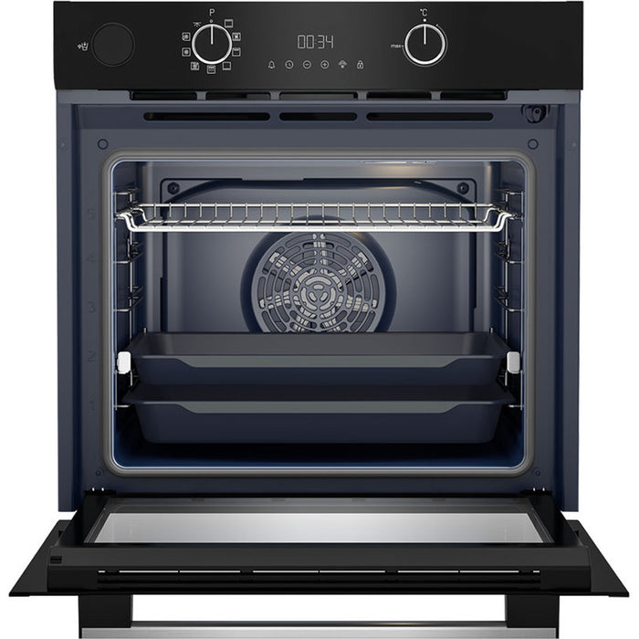 Фурнa за вграждане GRUNDIG GEDM 12300 B 72 L, А+, ТЕЛЕСКОПИЧНА СИСТЕМА, ПЛАВНО ЗАТВАРЯНЕ