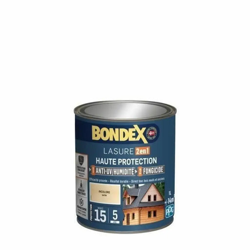 Грундова Боя Bondex Сив Сатиниран 1 L