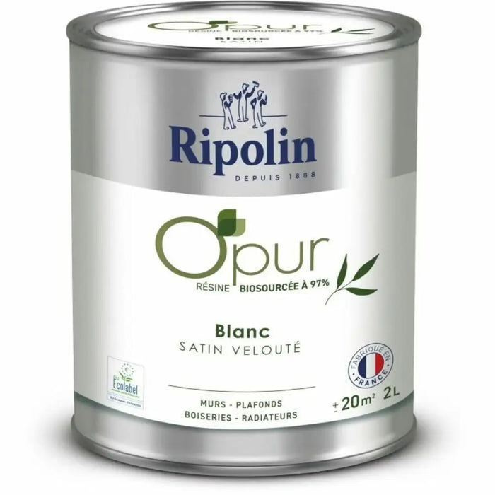 Грундова Боя Ripolin Бял Сатиниран 2 L