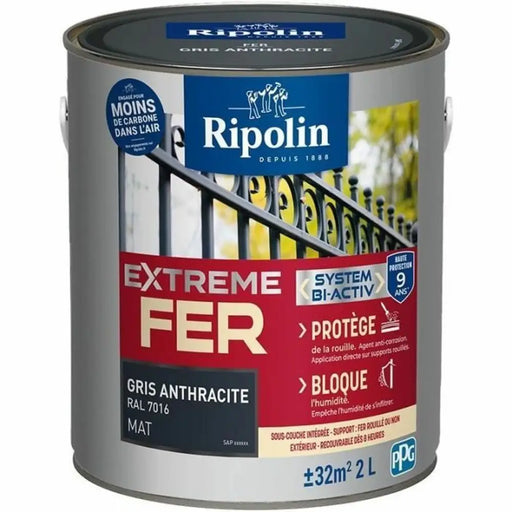 Грундова Боя Ripolin Сив матов 2 L