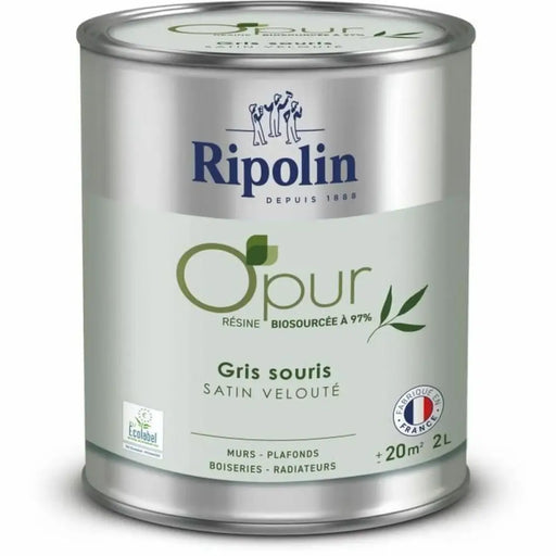 Грундова Боя Ripolin Сив Сатиниран 2 L