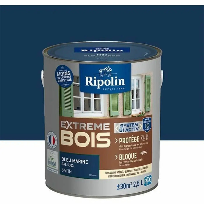 Грундова Боя Ripolin Син Сатиниран 2,5 L