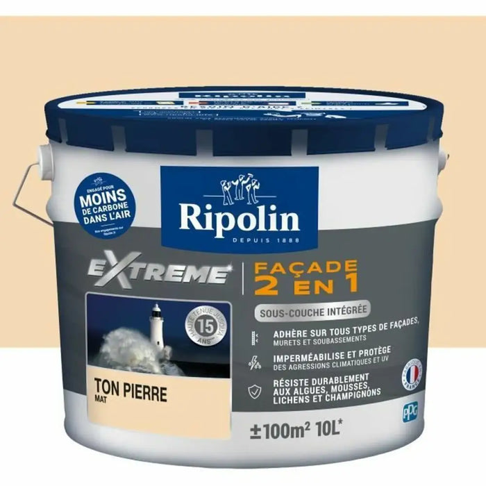 Грундова Боя Ripolin Бежов матов 10 L