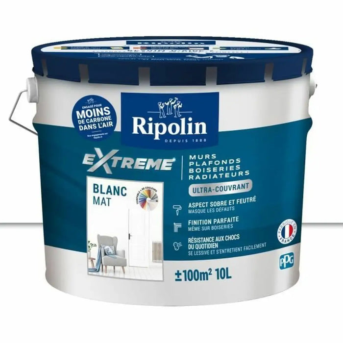Грундова Боя Ripolin Бял матов 10 L
