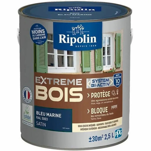 Грундова Боя Ripolin Син Сатиниран 2,5 L