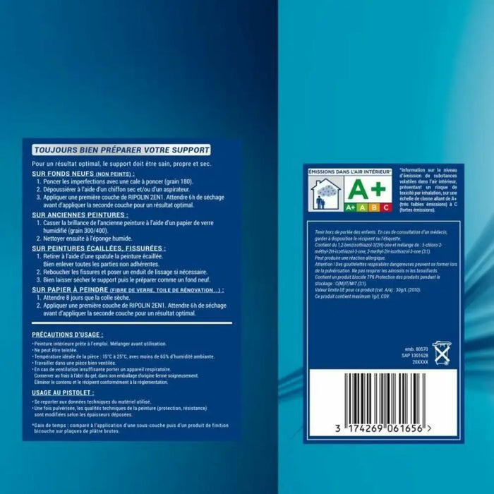 Грундова Боя Ripolin Бял матов 10 L