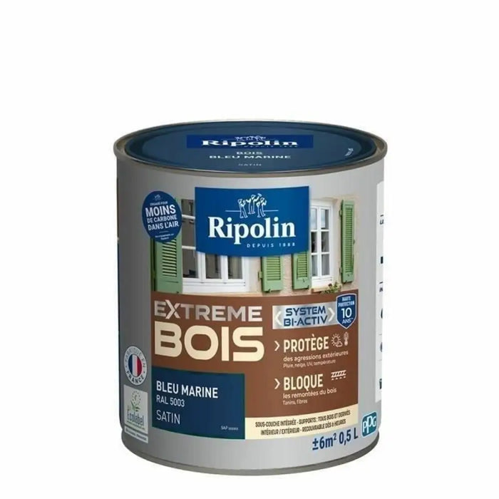 Грундова Боя Ripolin Син Сатиниран 500 ml