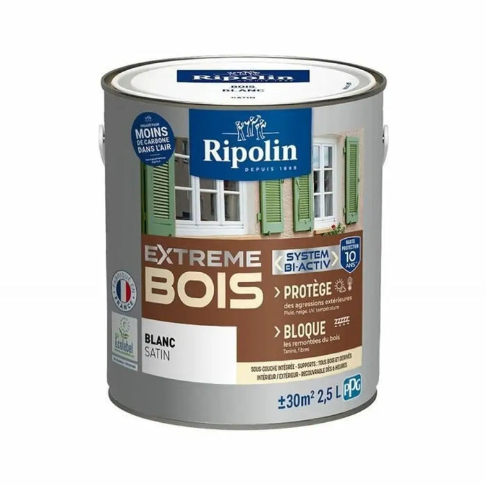 Грундова Боя Ripolin Бял Сатиниран 2,5 L