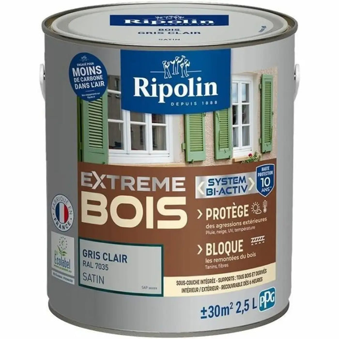 Грундова Боя Ripolin Сив Сатиниран 2,5 L