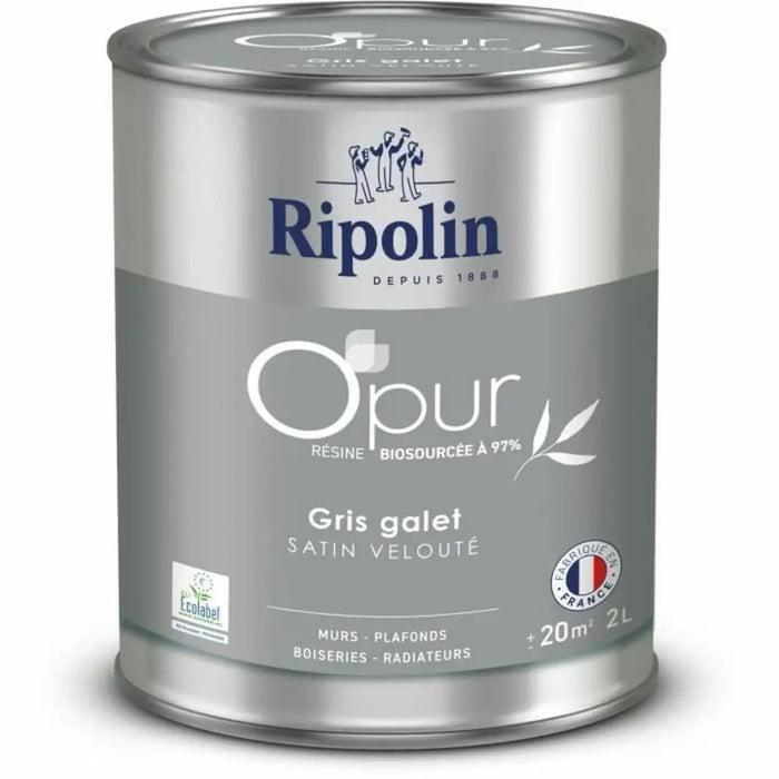 Грундова Боя Ripolin Сив Сатиниран 2 L