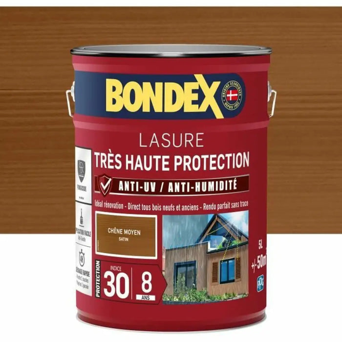 Грундова Боя Bondex Кафяв Сатиниран 5 L