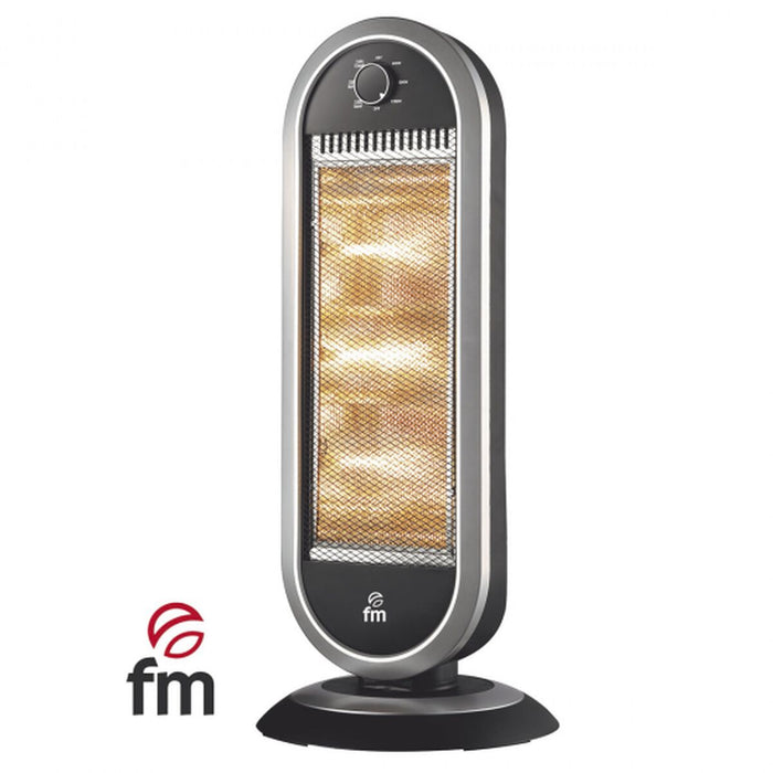 Pадиатор Grupo FM H30 Черен 1200 W