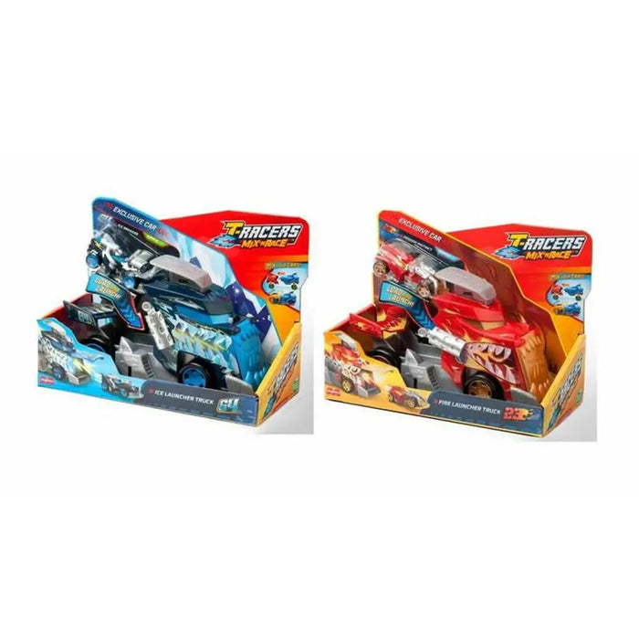 грънчар Magicbox Launcher Truck T-Racers Mix ’N Race 10 x