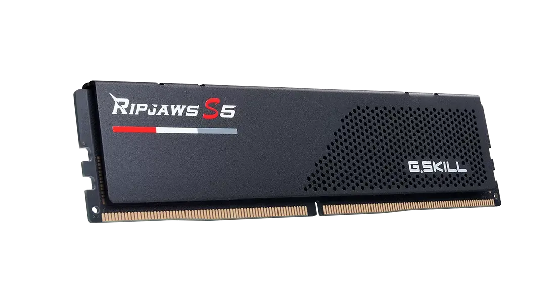 Памет G.SKILL Ripjaws S5 Black 128GB(2x64GB) DDR5 6400MHz, CL36 - Intel XMP