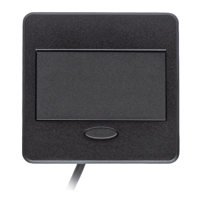 РАЗКЛОНИТЕЛ ЗА ВГРАЖДАНЕ 1 ГНЕЗДО И USB A+C И КАБЕЛ ЧЕРЕН GTV AVARO