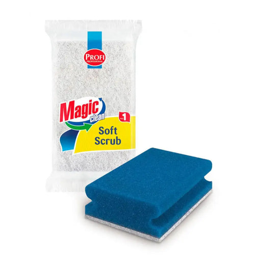 ГЪБА С КАНАЛ PROFI SOFT SCRUB MAGIC CLEAN