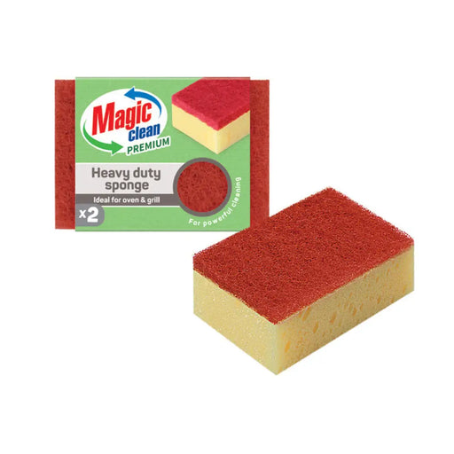 ГЪБА ЗА СИЛНО ЗАМЪРСЕНИ ПОВЪРХНОСТИ 2 БР MAGIC CLEAN