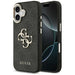 Guess 4G Big 4G Classic Logo Case за iPhone 17 - черен