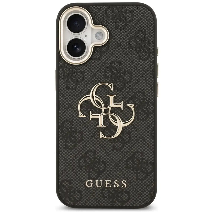 Guess 4G Big 4G Classic Logo Case за iPhone 17 - черен