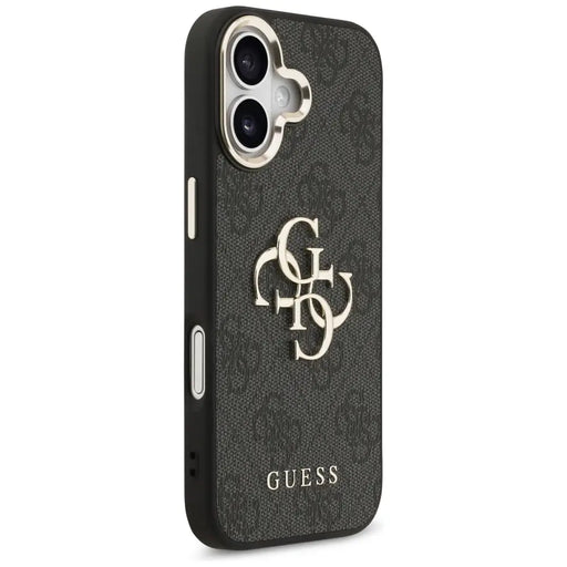 Guess 4G Big 4G Classic Logo Case за iPhone 17 - черен