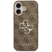 Guess 4G Big 4G Classic Logo Case за iPhone 17 - кафяво