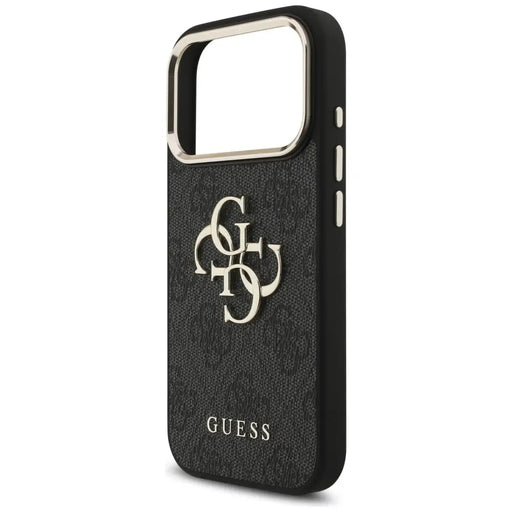 Guess 4G Big 4G Classic Logo Case за iPhone 17 Pro - черен